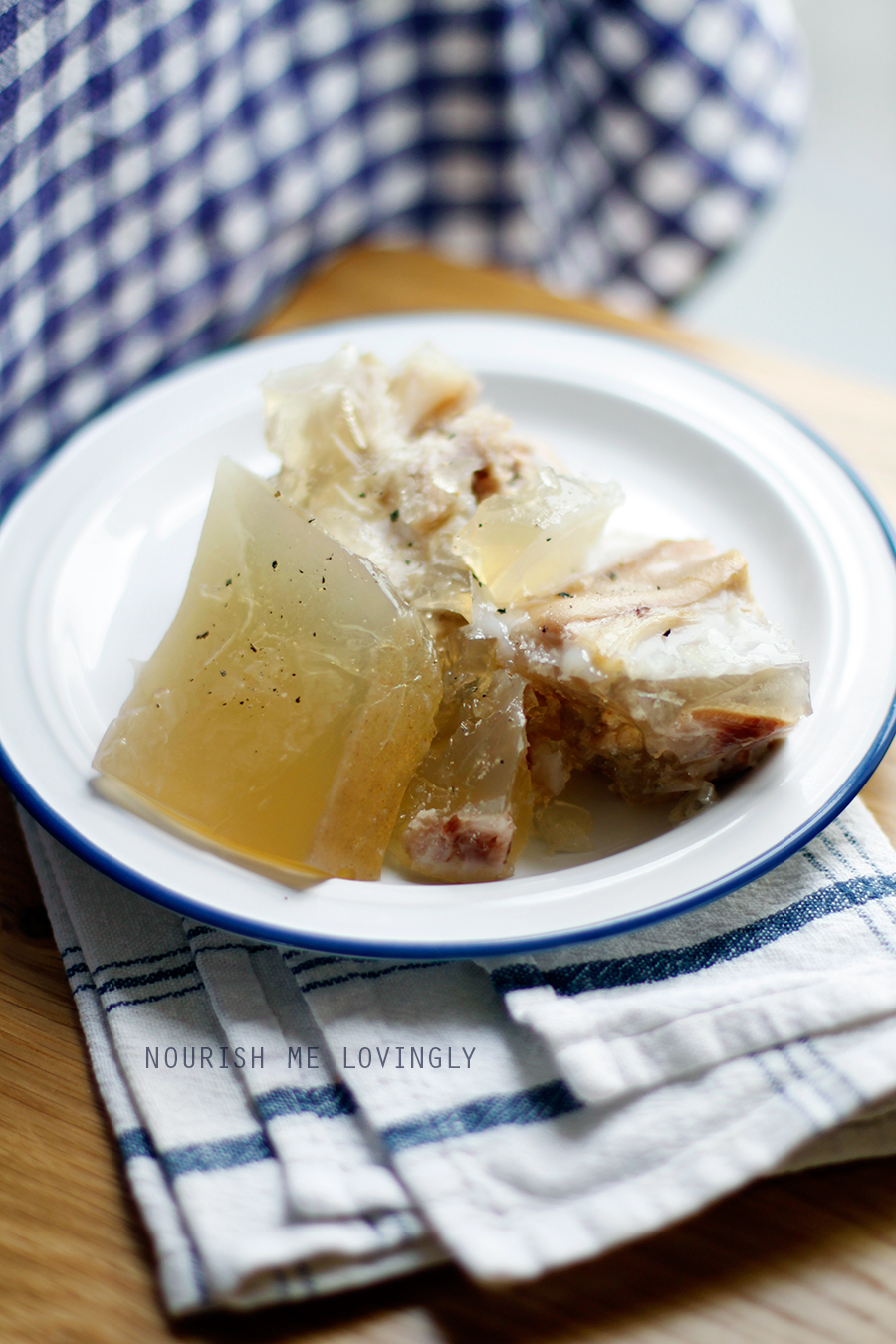 Nourish me lovingly Pork jelly (GAPS, PALEO, AIP)