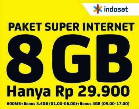 Harga Paket Internet Indosat Murah Maret 2017 - INFO SEJAGAD
