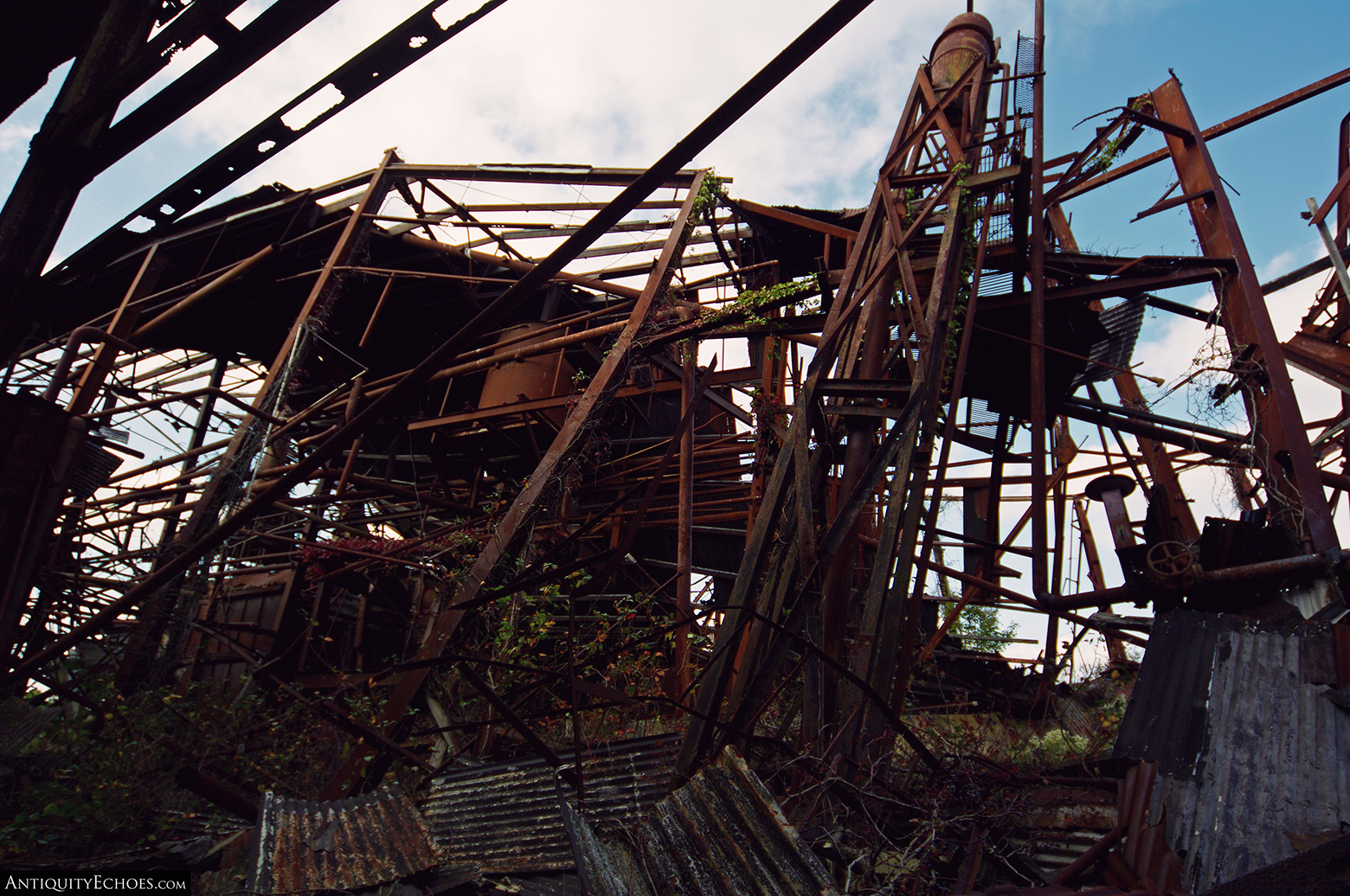 Tuckerton Fish Factory - Bent Steel