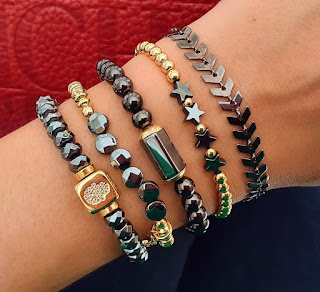 Beads multi strand bracelets