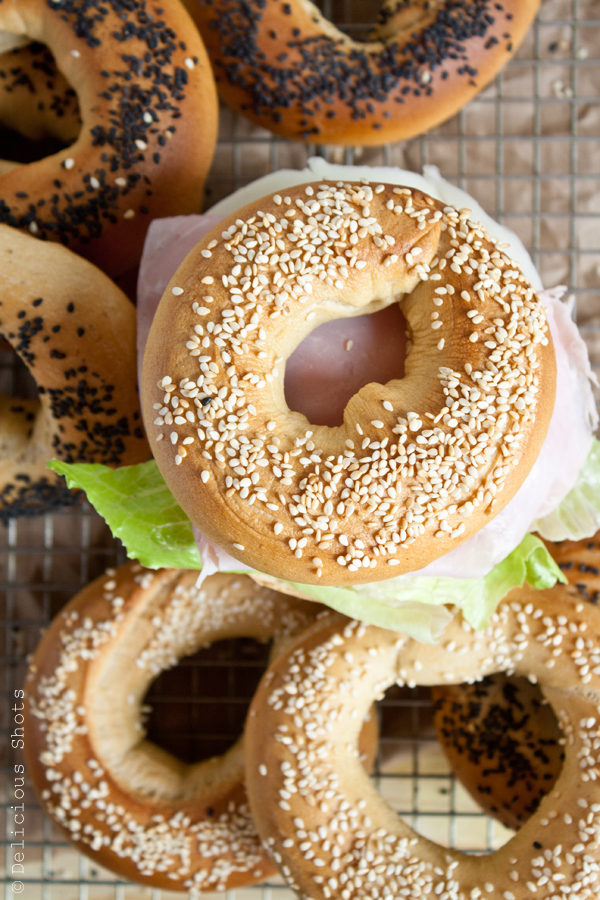 Delicious Shots: Homemade Bagels. Yes, you can make them at home.