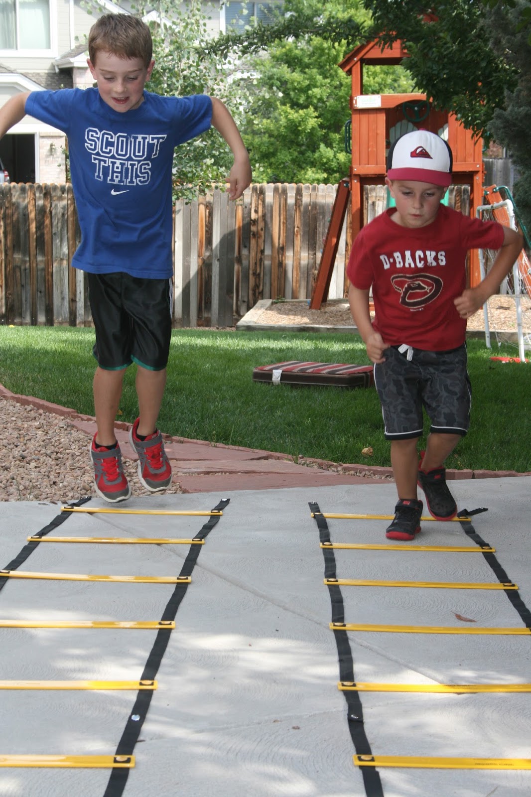 The Hutton Family Obstacle Course