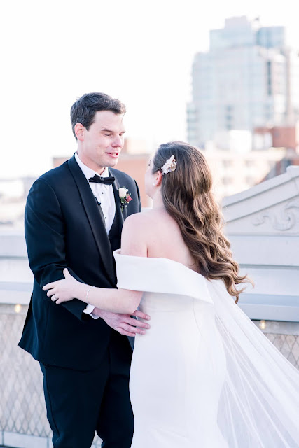 Amanda & George's Outdoor Winter Wedding at The Chase Park Plaza | St. Louis Wedding Photographer & Videographer