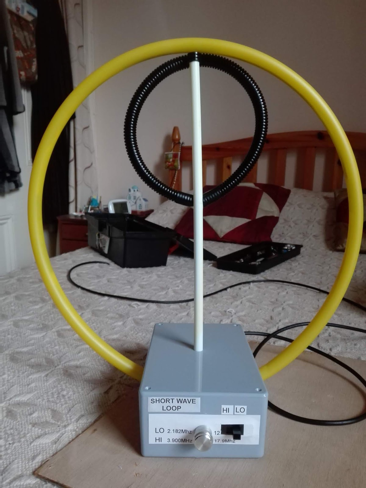 HF Radio Blog Homemade HF loop for SWL / Receiving Inductive vs Transformer Coupling