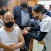 Chief Minister Zormthang gets covid vaccine