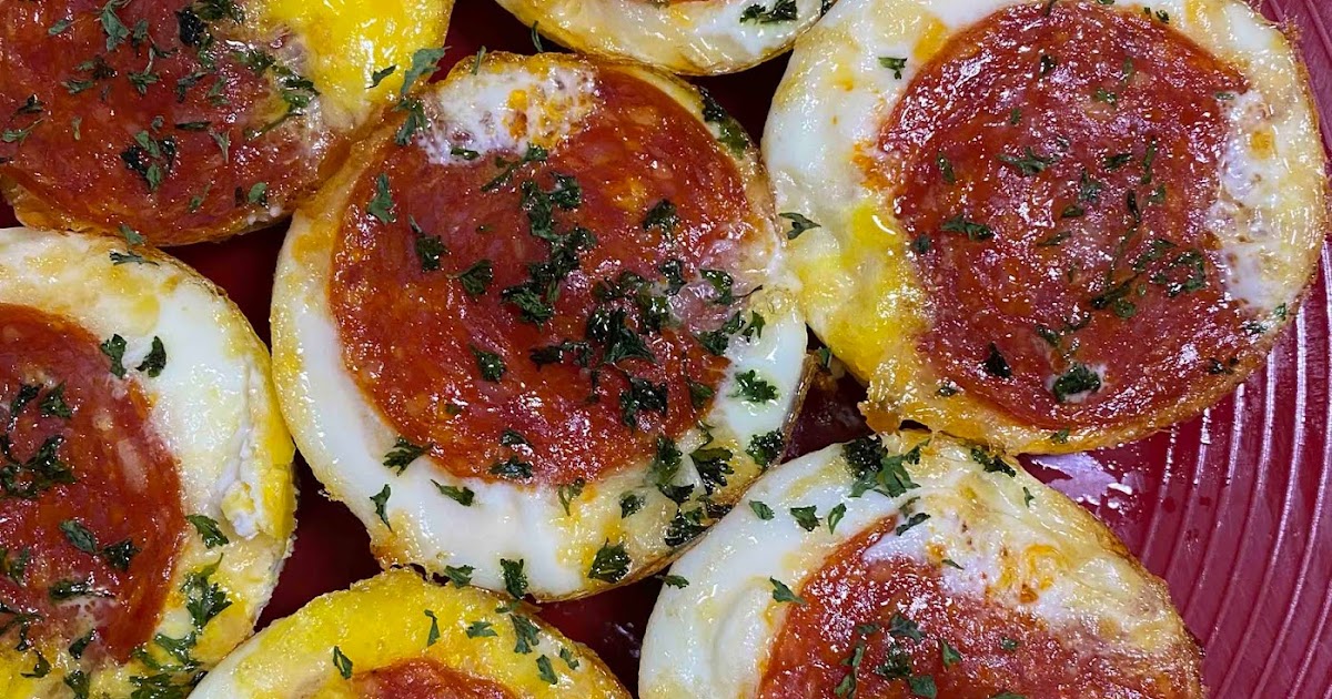 Hawaii Mom Blog Pepperoni Pizza Egg Muffins