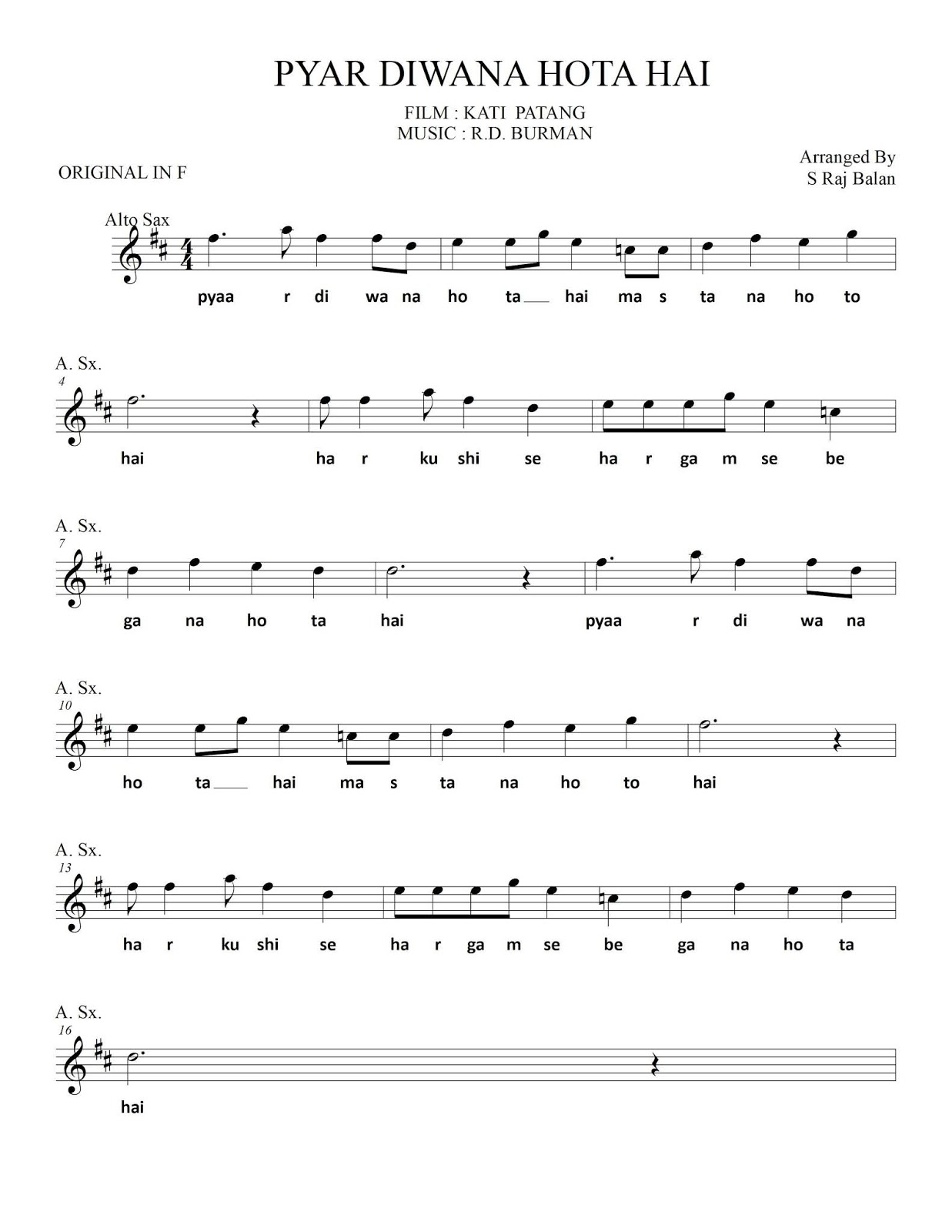 BOLLYWOOD SHEET MUSIC BOOKS PIANO KEYBOARD GUITAR VIOLIN SAX