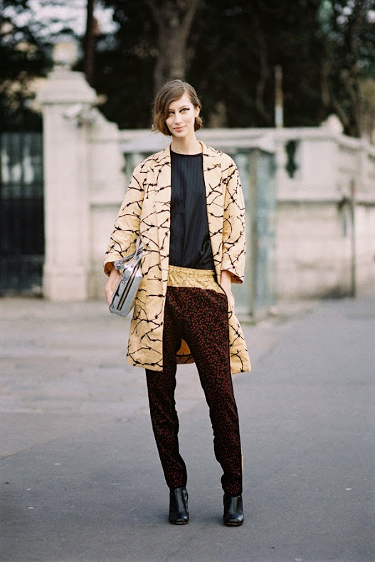 Vanessa Jackman: Paris Fashion Week AW 2014....Alana