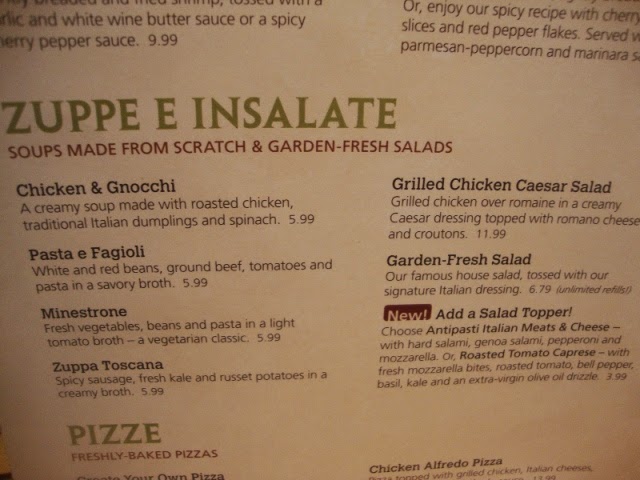 ERICJAZ FOODIES: OLIVE GARDEN