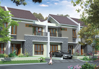 Desain Rumah Minimalis - Type Kecil 2 Lt - New Depot Bangunan