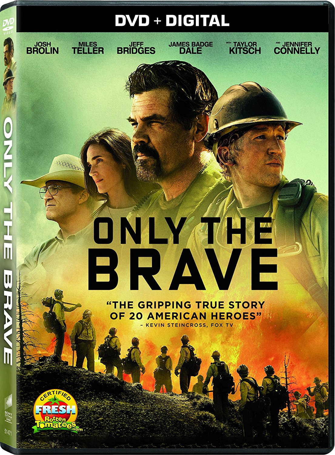 New on DVD and Bluray ONLY THE BRAVE (2017) Starring Josh Brolin and