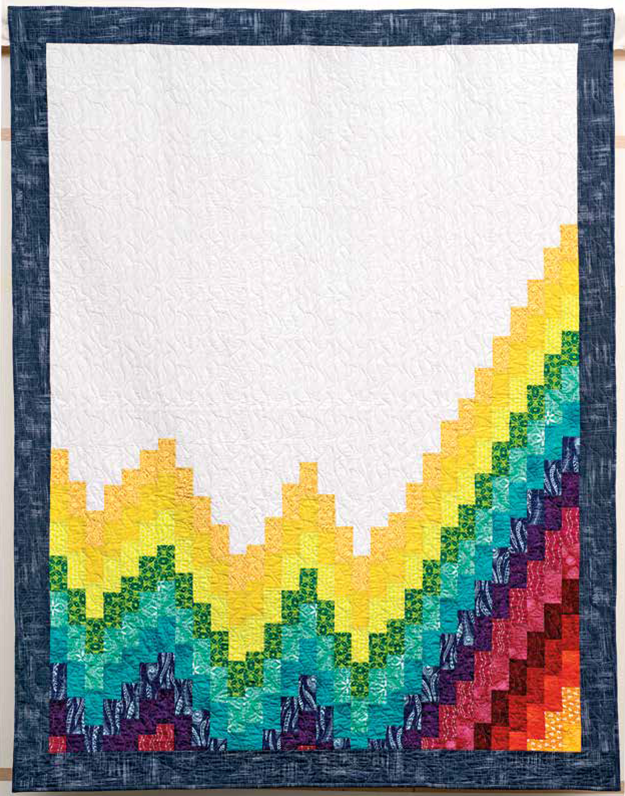 Quilt Inspiration Free pattern day Bargello Quilts