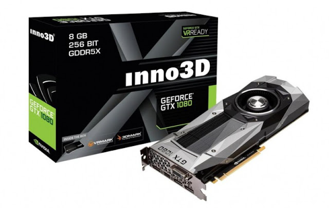Inno3D Reveals its GeForce GTX 1080