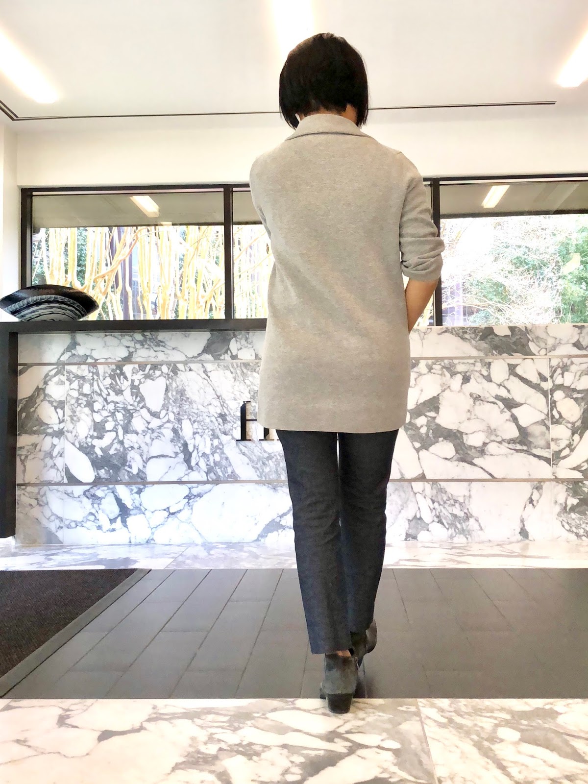 lightweight sweater blazer