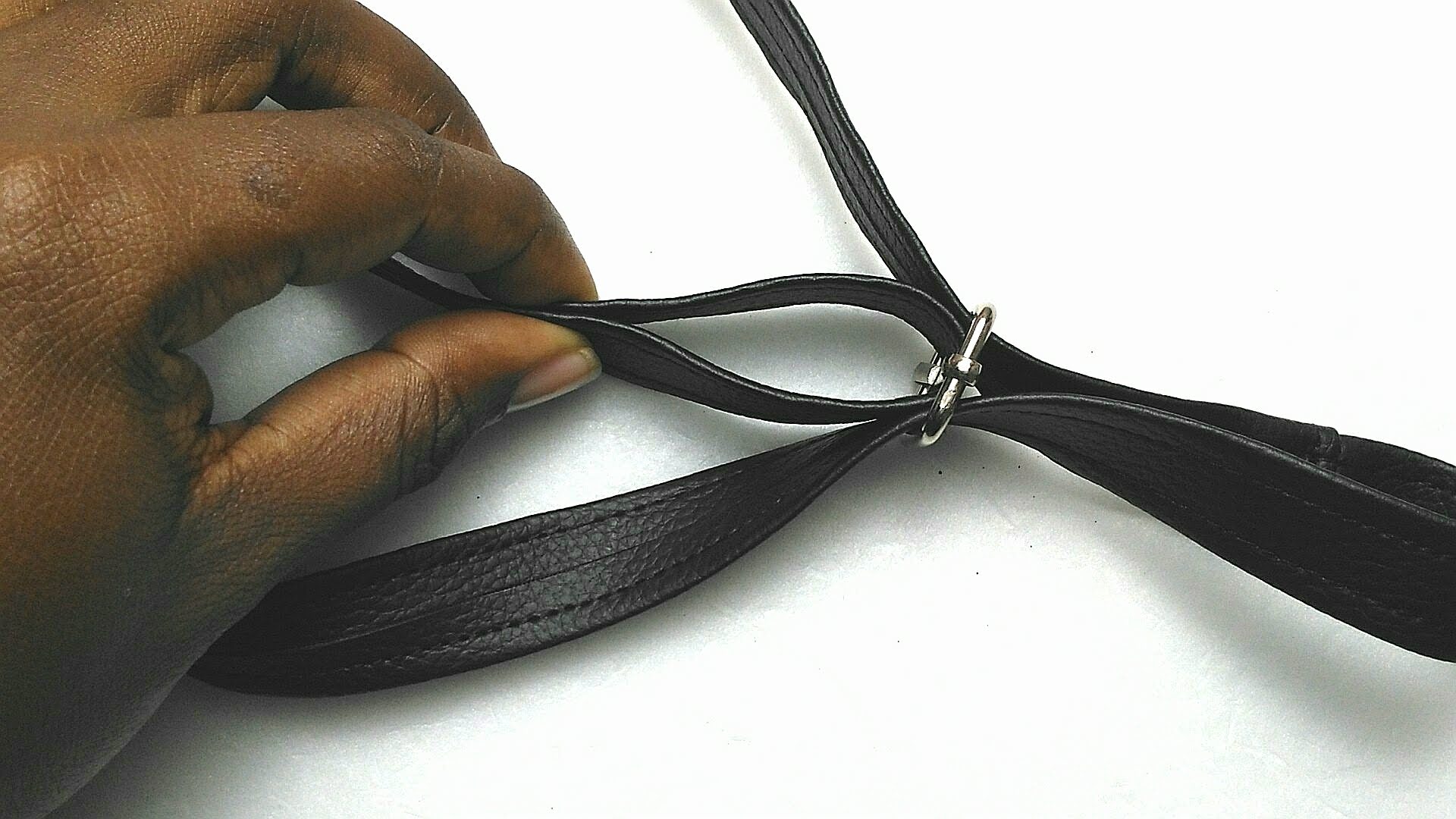 How to Make an Adjustable vinyl Handbag Shoulder Strap and Connectors
