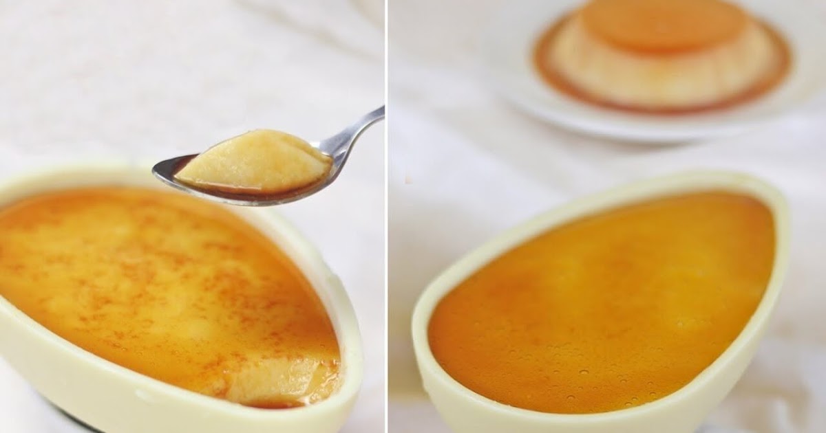 Ovo de Páscoa recheado com pudim - Amando Cozinhar