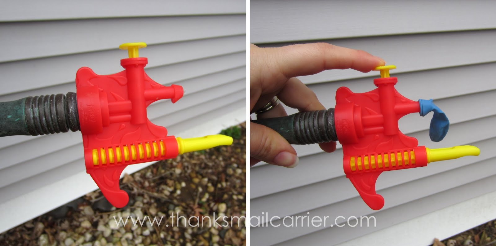 Tie-Not Water Balloon Filler and Tying Tool