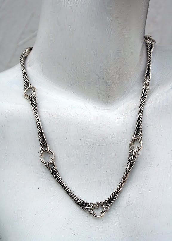 Altered Double Loop Necklace