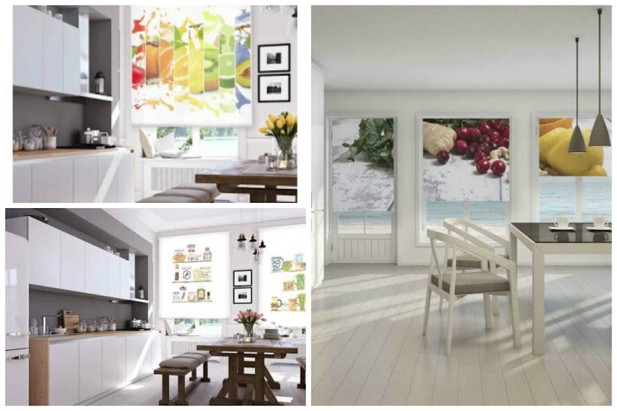 estores personalizables para la cocina