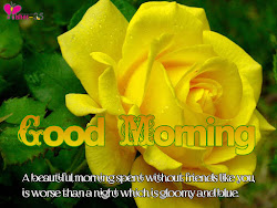 morning flowers quotes night wishes friends flower yellow gloomy leaves worse spent without going
