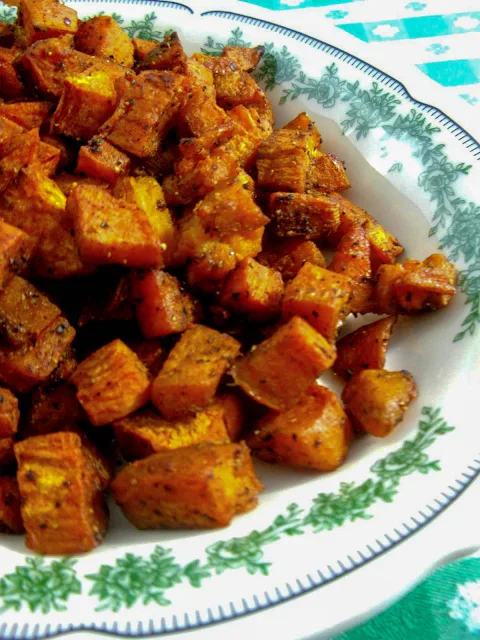 Perfect Roasted Sweet Potatoes with Smoked Paprika