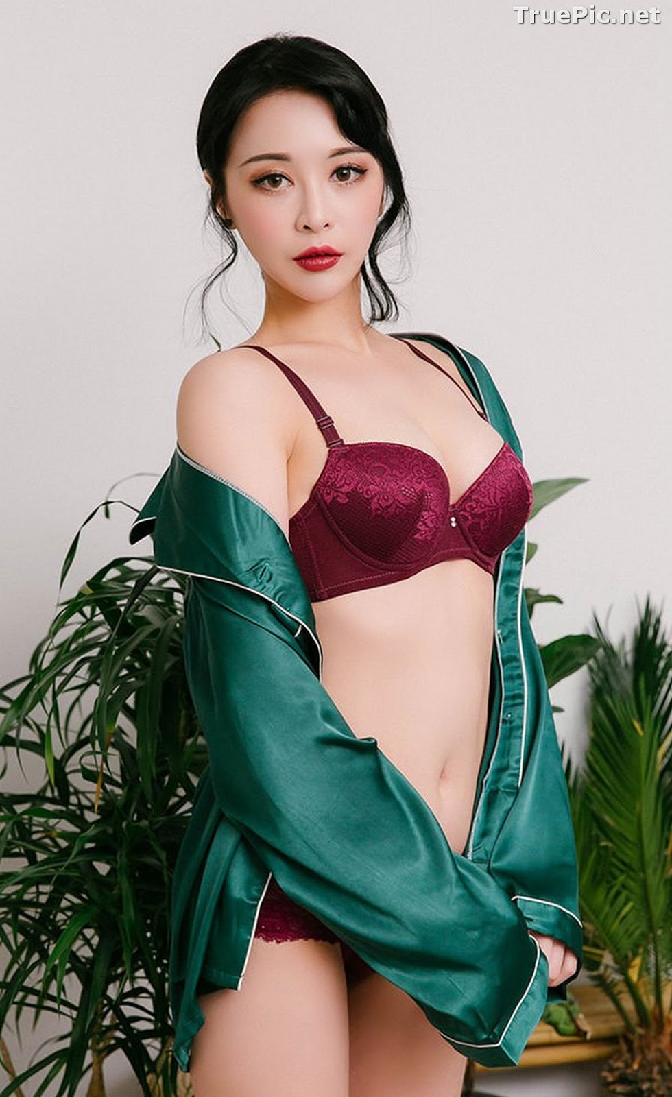 Image Ryu Hyeonju - Korean Fashion Model - Pijama and Lingerie Set - TruePic.net - Picture-23