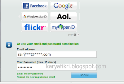 10 Silahkan menuju situs dot.tk atau freenom.com kemudian masukkan username dan password (karyafikri.blogspot.com)