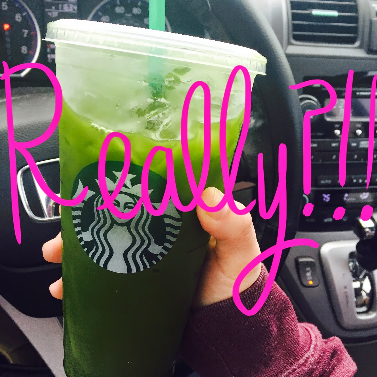 Southern FIT Starbucks HACK Matcha Green Tea