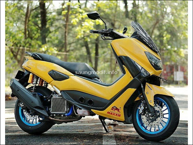 Modifikasi Nmax Warna Kuning