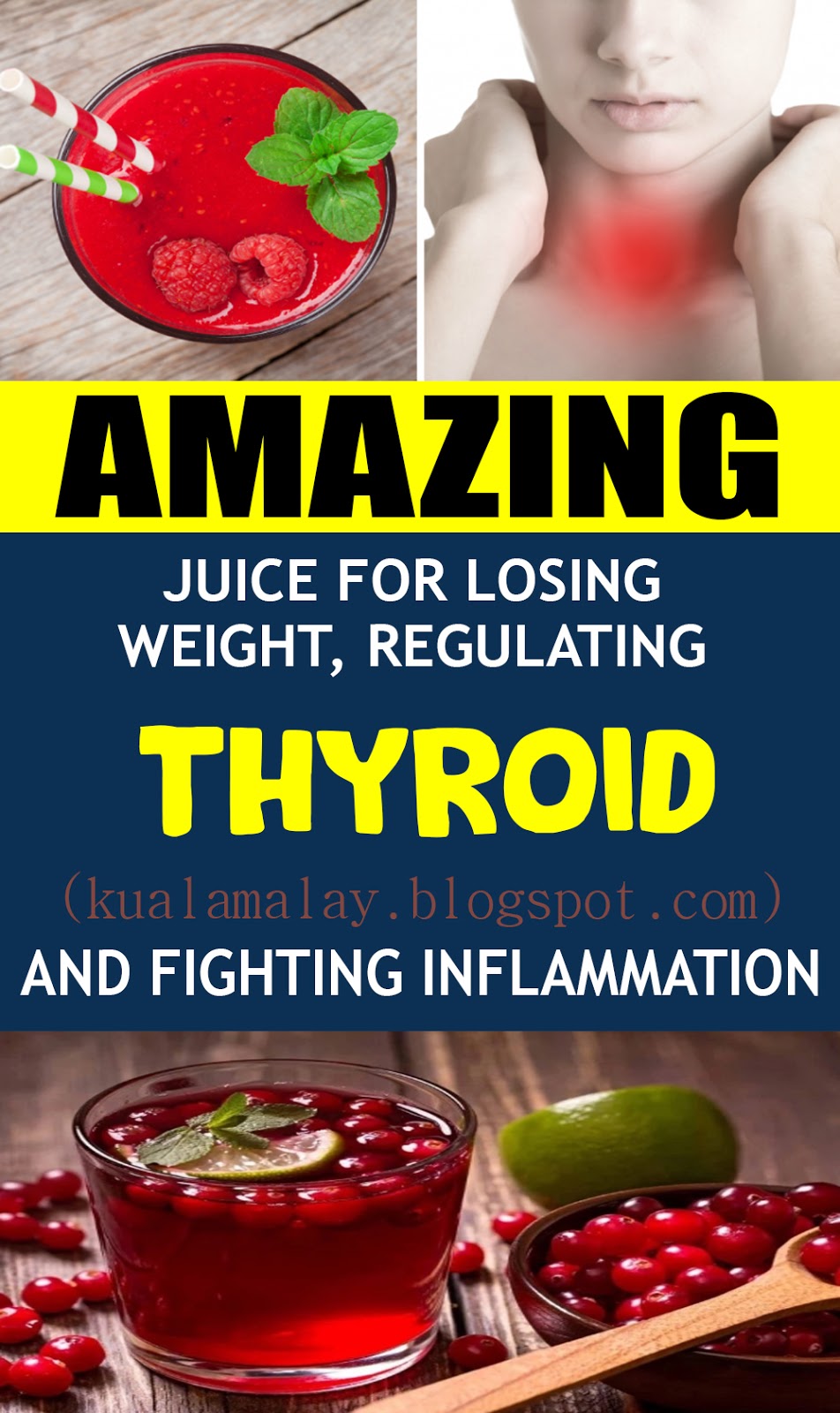 Drink This Juice to Lose Weight, Regulate Your Thyroid and Fight Inflammation!