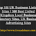 Top 100+ Free UK Business Listing Sites | 100 Best Business Directory Sites in UK | United Kingdom Local Directory Sites List