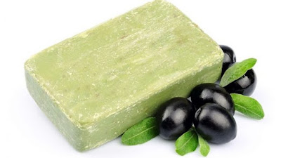 Soap from olive oil