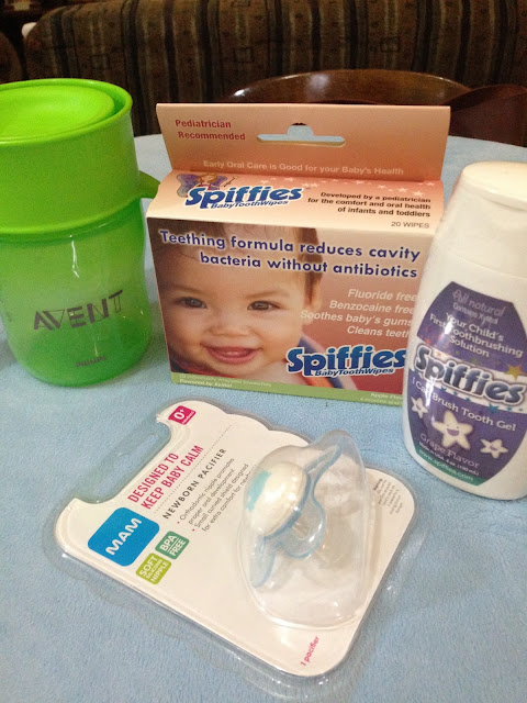Mastermom Speaks: Clean Baby's First Teeth with Spiffies' Oral Wipes ...