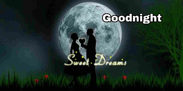 Beautiful romantic sweet dreams Good Night Image