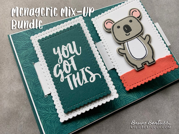 Maui Trip Achievers Blog Hop September 2020 | Flip Card using Menagerie Mixup with Ridiculously Awesome!