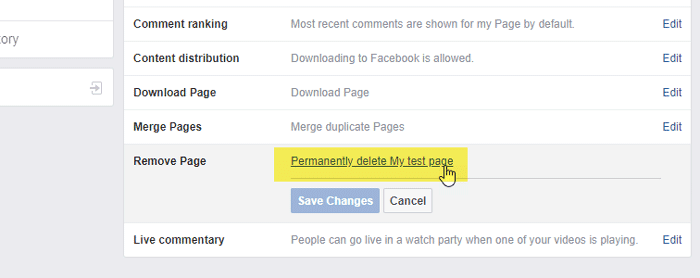 Как удалить страницу Facebook навсегда