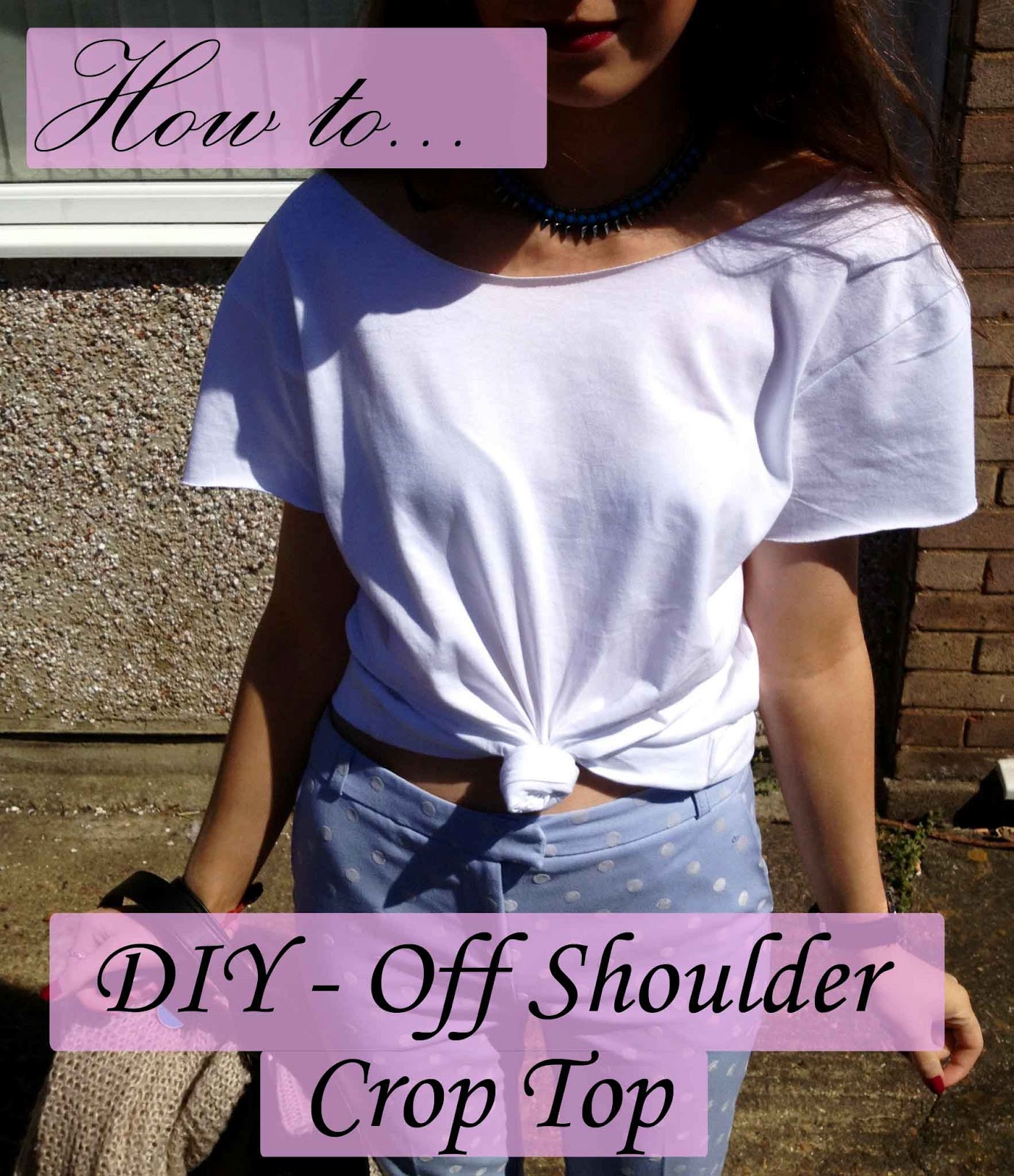 etailPR Blogspot DIY Crop Top