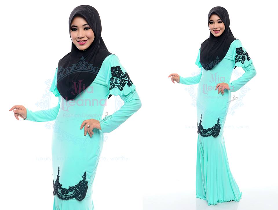 pakaian nikah modern mermaid