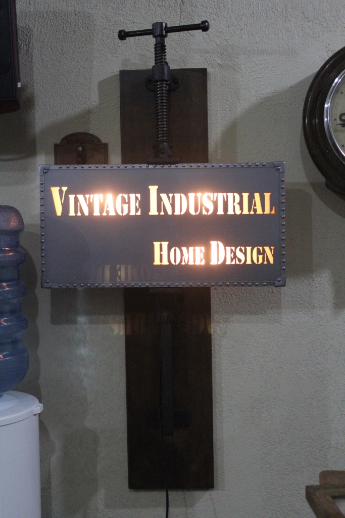 Vintage Industrial Sign - 1