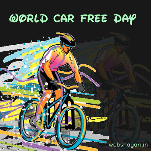 विश्व कार मुक्त दिवस  world car free day photo image pics