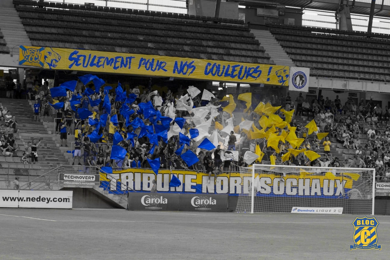 Tribune Nord Sochaux FC SochauxMontbéliard Caen (00, le 26/07/2019