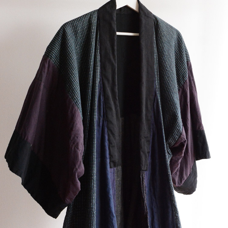Kimono Coat Crazy Patchwork | つぎはぎ刺し子着物