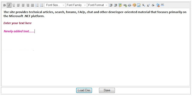 Step towards Dot Net: How to edit word document using Asp.Net?