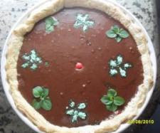  TARTA DE HOJALDRE CON GANACHÉ DE CHOCOLATE 