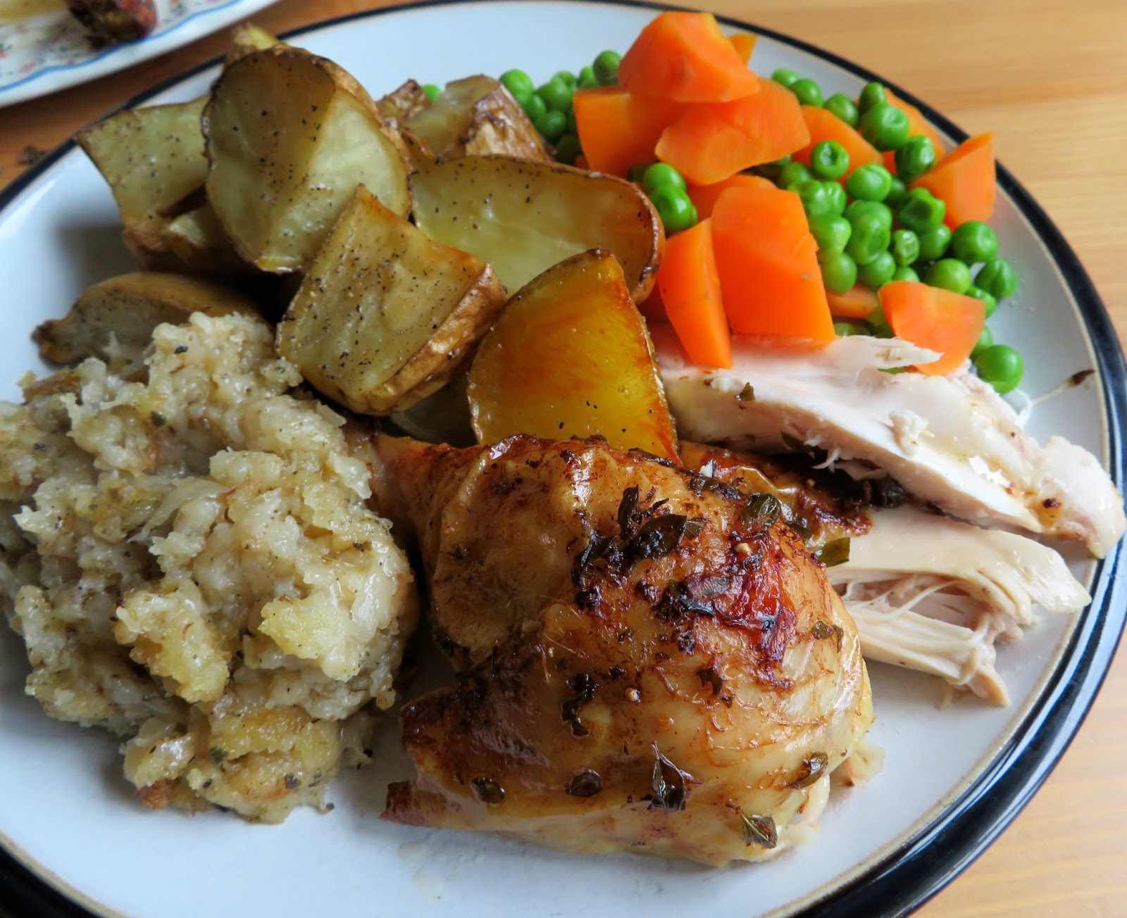 Grandmother's Roast Chicken & Gravy The English Kitchen