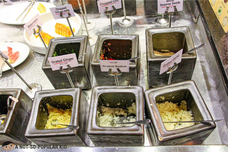 Spices and sauces in Shaburi, Uptown Mall