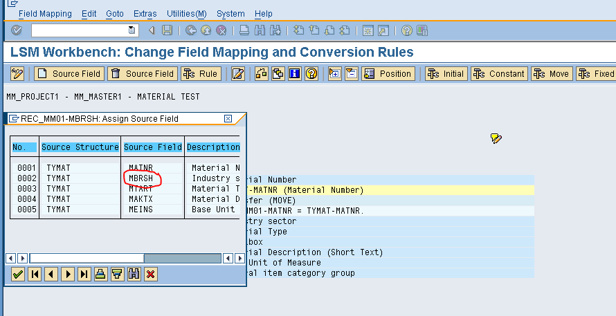 Uploading the Master records(MM01) to SAP System using Batch Input ...