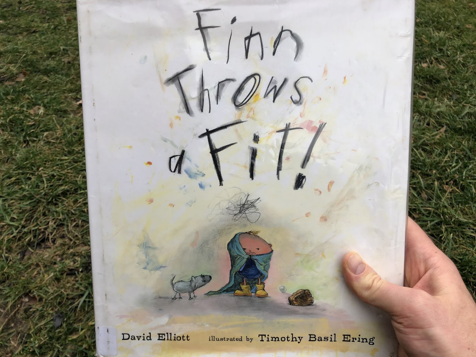 DADS READ “Finn Throws A Fit” by author David Elliott and illustrator
