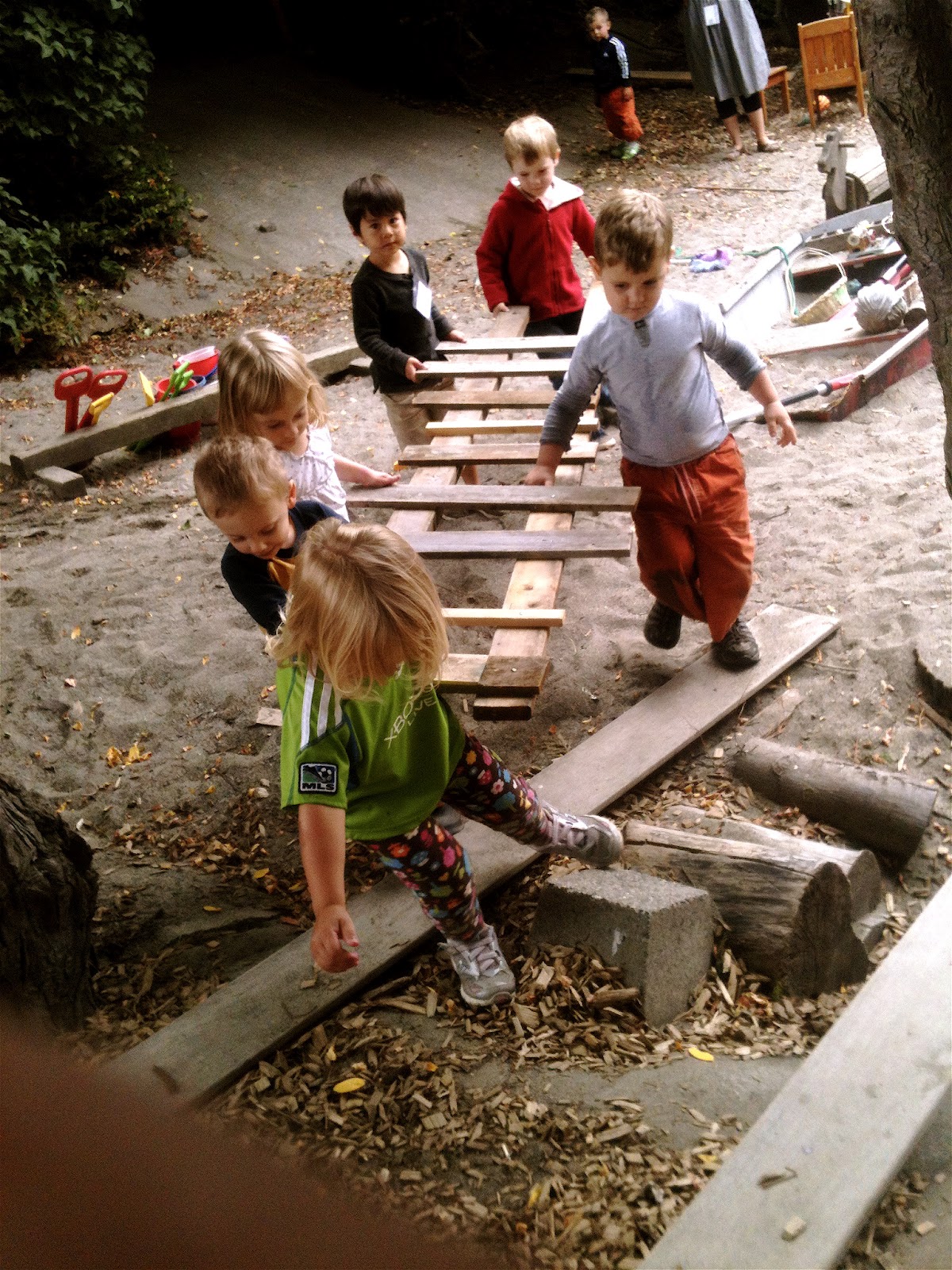 Teacher Tom Building A Ladder (Part Three)