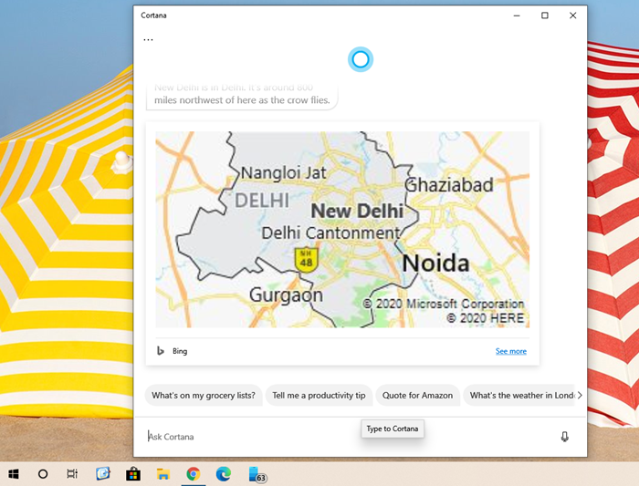 Trucchi di Cortana Feature Trips